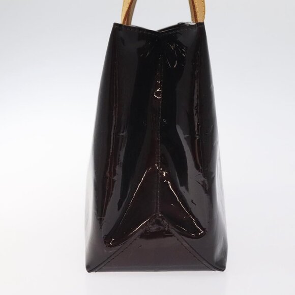 LOUIS VUITTON Monogram Vernis Reade PM Hand Bag Amarante - Picture 4 of 15